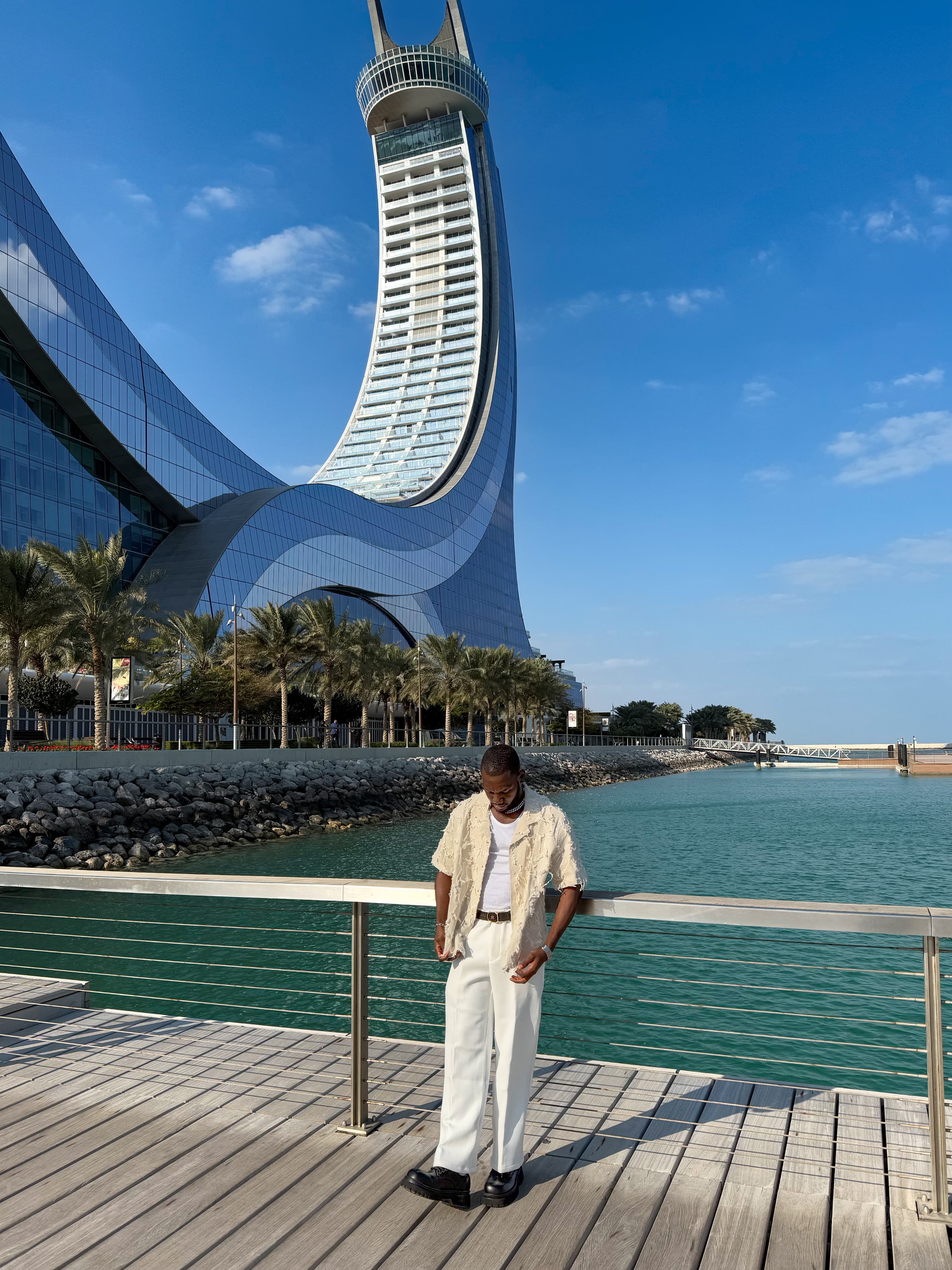 Favour beside the water in Dubai